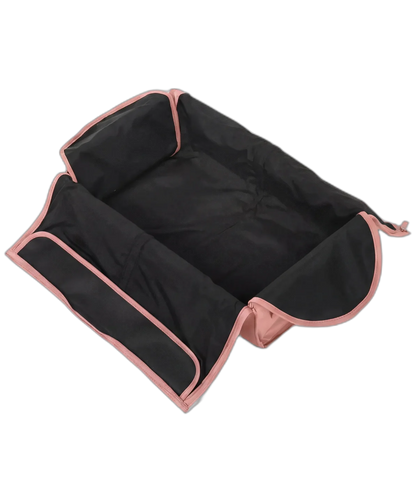 sac de voyage pliant or rose GYL interieur ouvert 55 cm