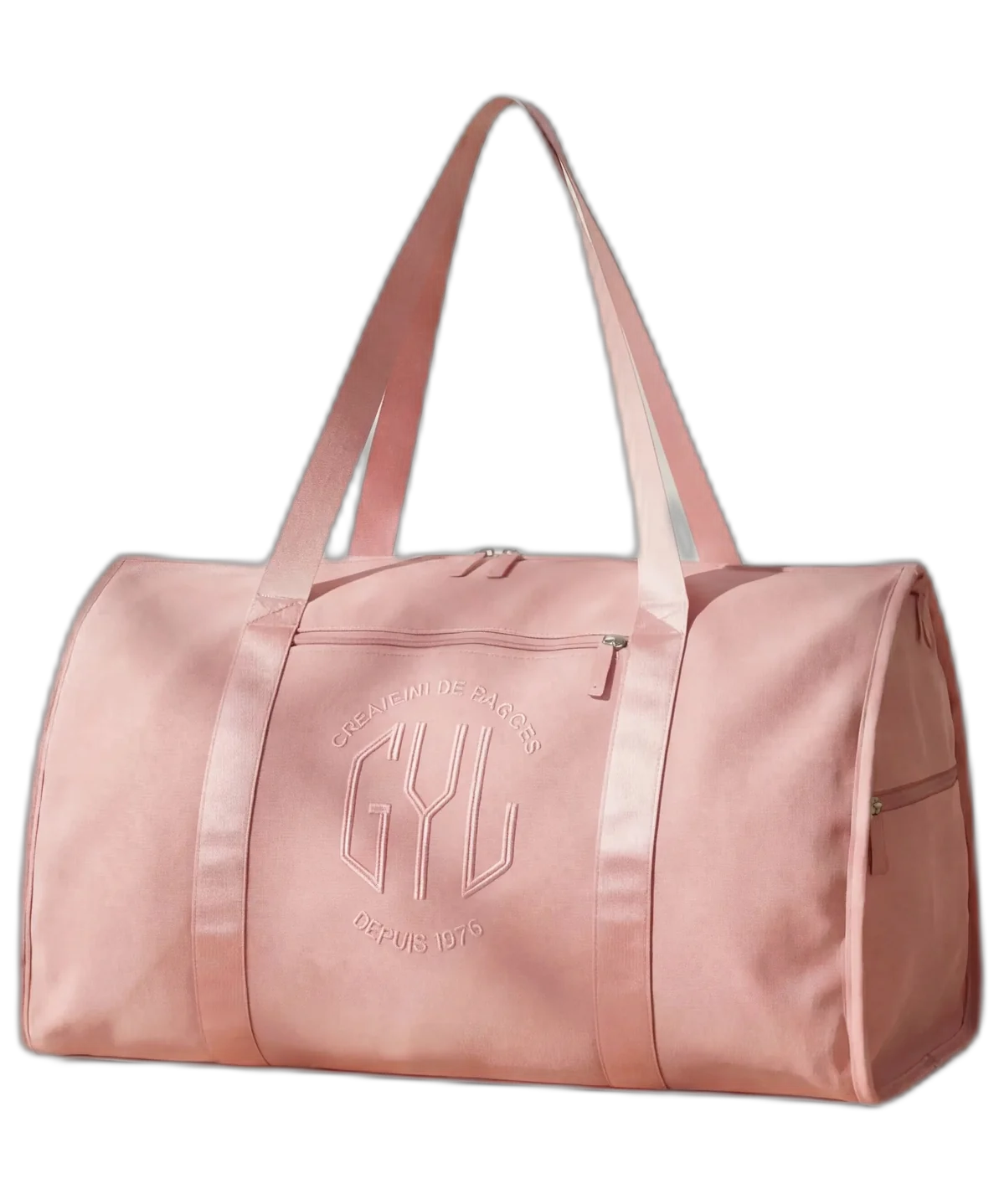 sac de voyage pliant or rose GYL en situation lifestyle 55 cm