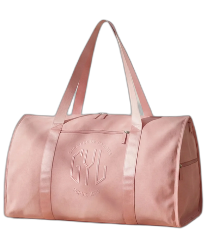 sac de voyage pliant or rose GYL en situation lifestyle 55 cm