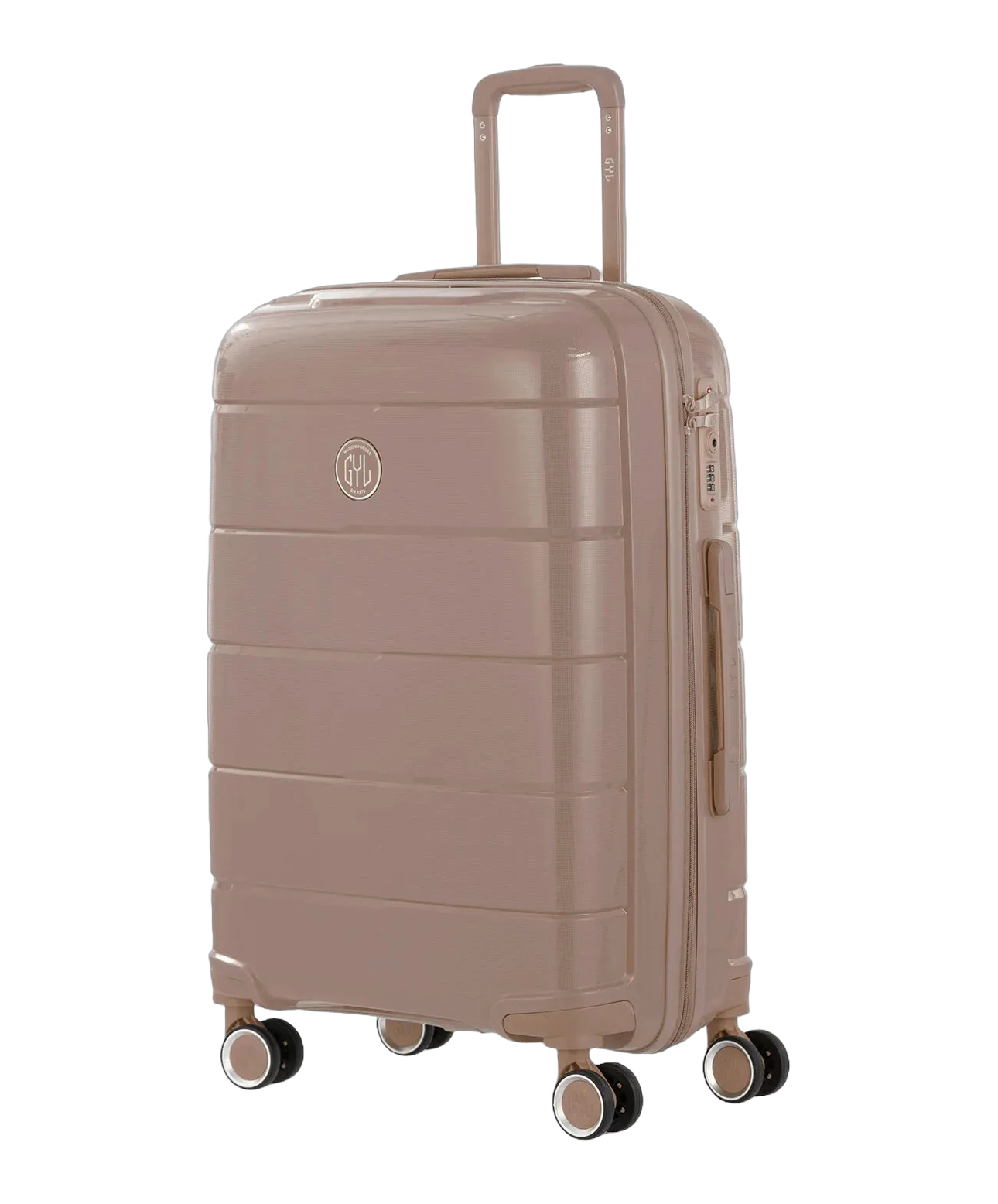 Valise cabine Citadine GYL champagne vue trois quarts