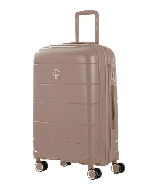 Valise cabine Citadine GYL champagne vue trois quarts