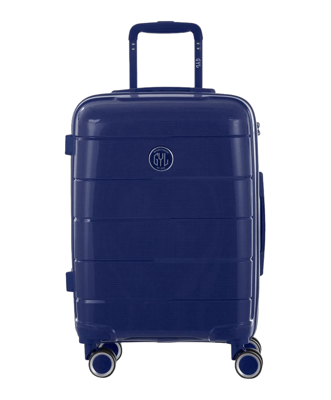 Valise cabine Citadine GYL marine vue de face avec logo