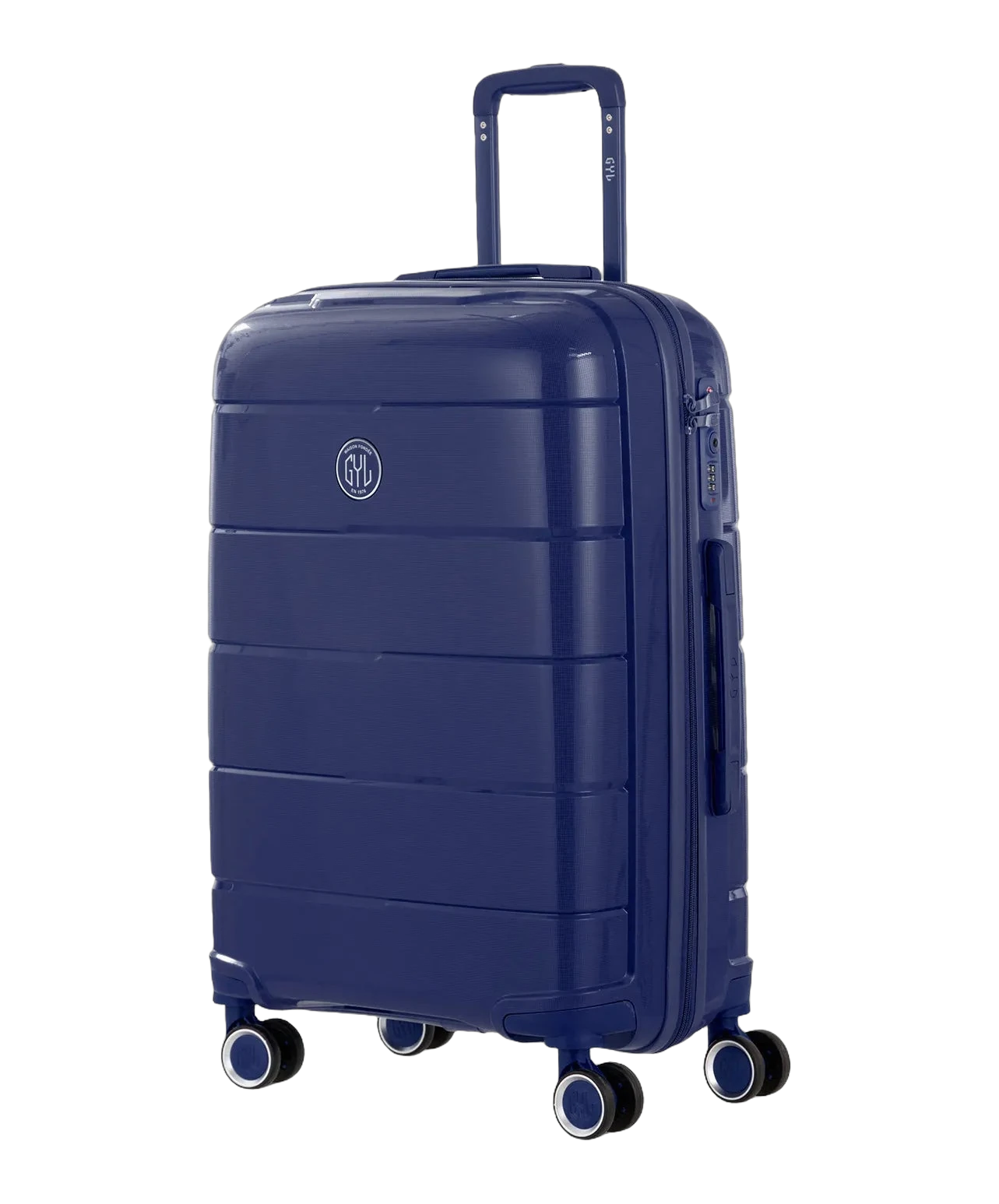 Valise cabine Citadine GYL marine vue trois quarts