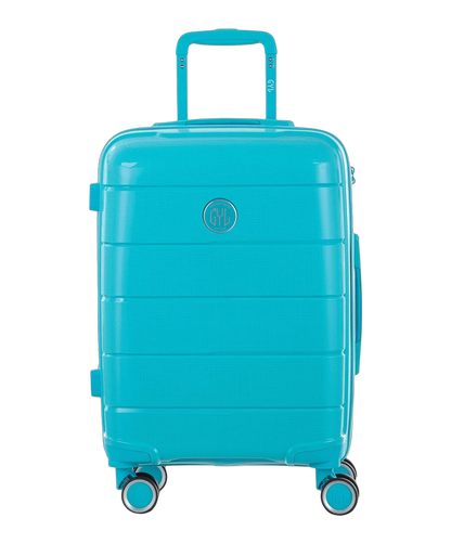 Valise cabine Citadine GYL menthe vue de face avec logo