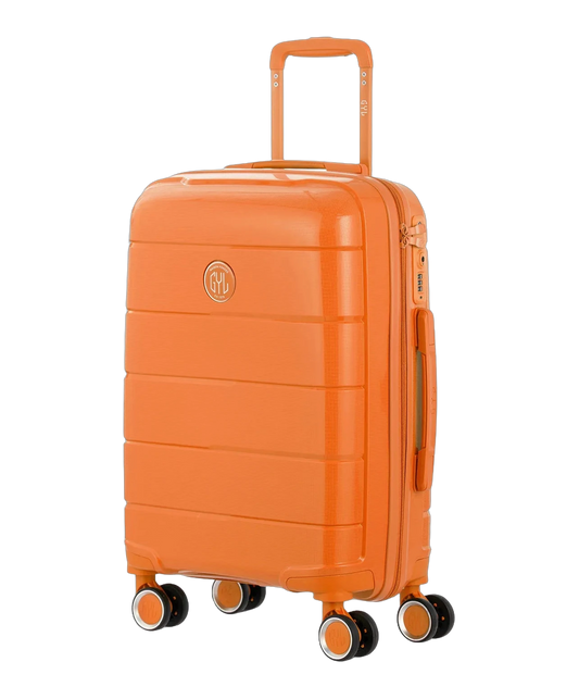 Valise cabine Citadine GYL orange vue trois quarts