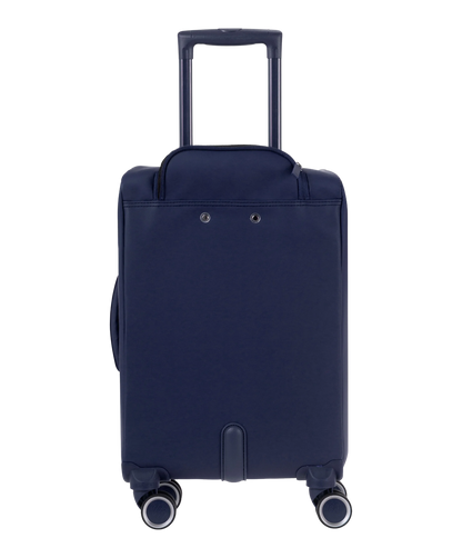 Valise Evasion GYL souple cabine 55 cm coloris marine vue arriere