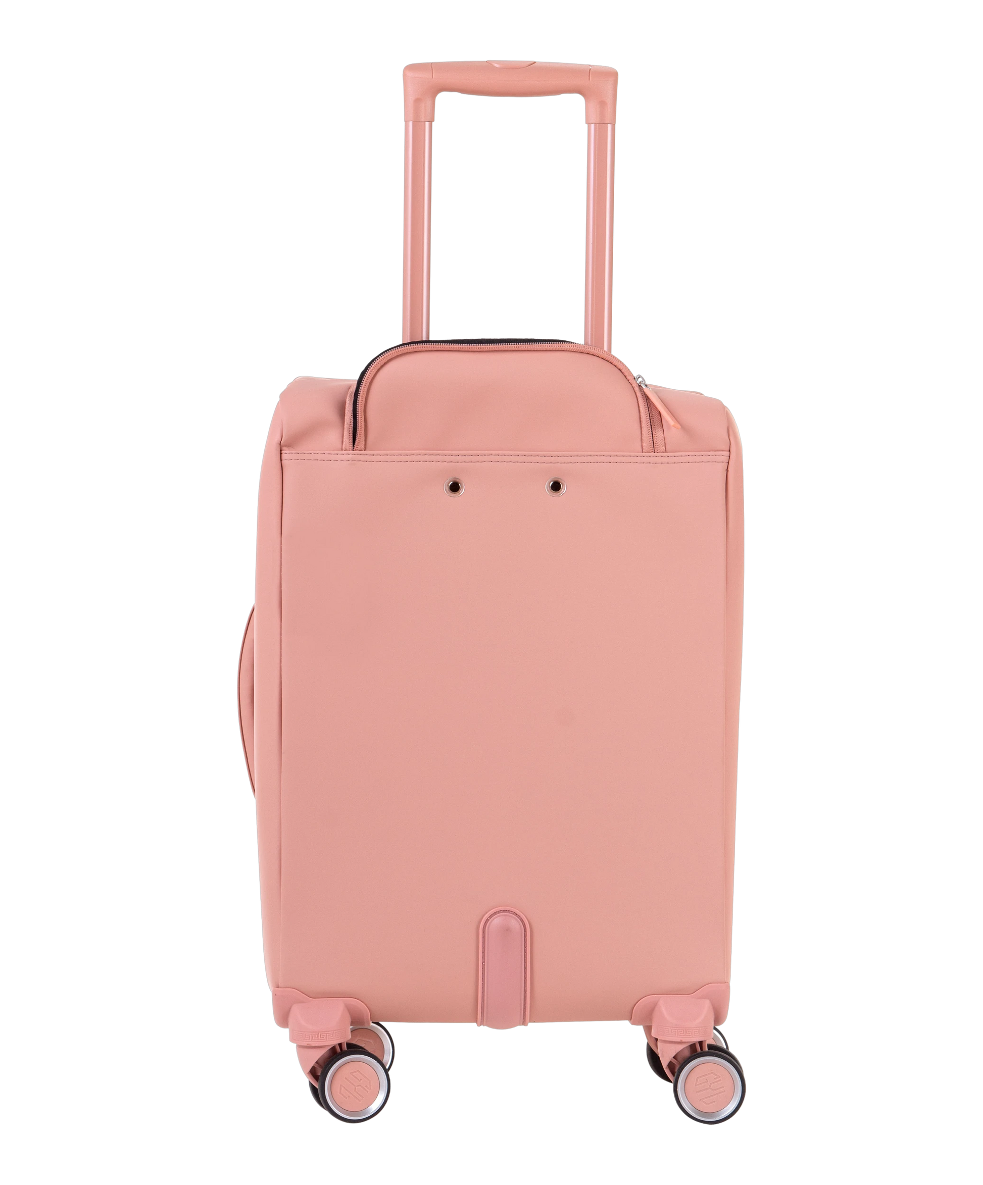 Valise Evasion GYL souple cabine 55 cm coloris rose-gold vue arriere