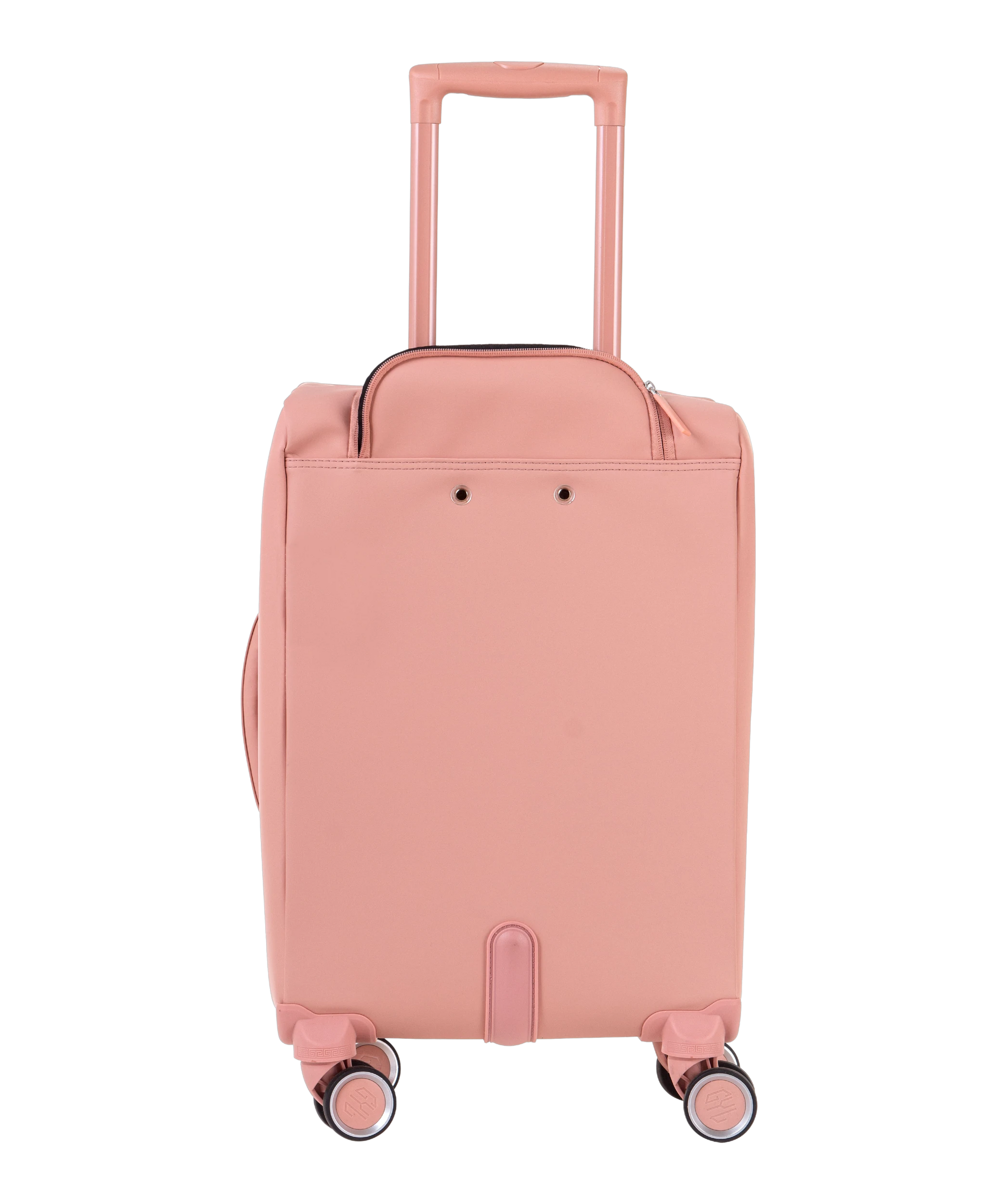 Valise Evasion GYL souple cabine 55 cm coloris rose-gold vue arriere