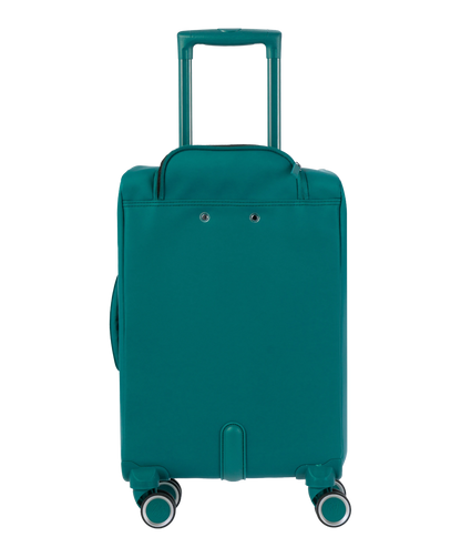 Valise Evasion GYL souple cabine 55 cm coloris sapin vue arriere
