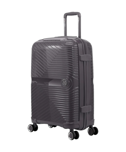 Valise cabine Signature GYL argent vue trois quarts