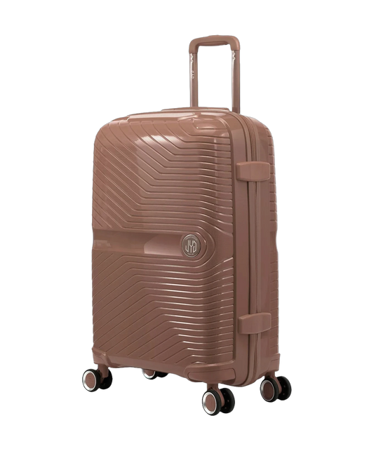 Valise cabine Signature GYL champagne vue trois quarts