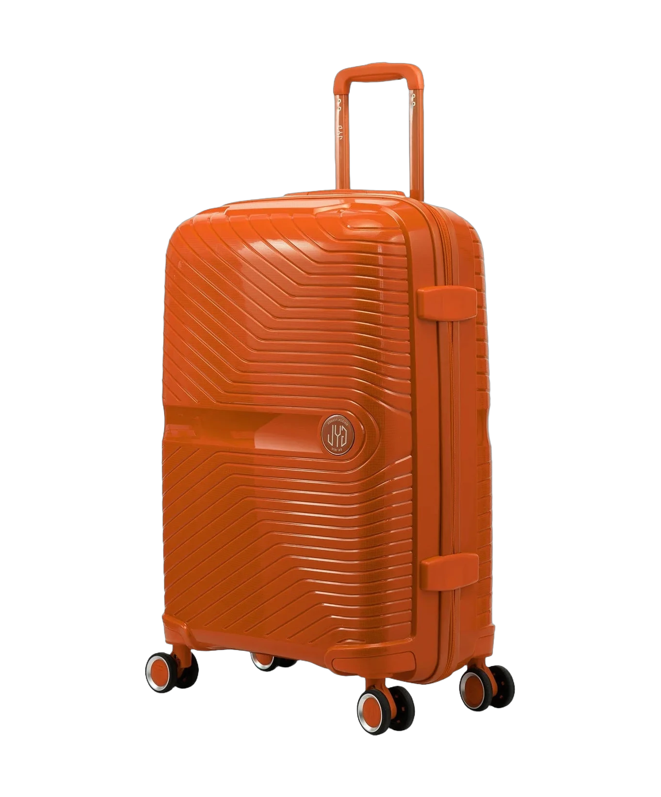 Valise cabine Signature GYL orange vue trois quarts