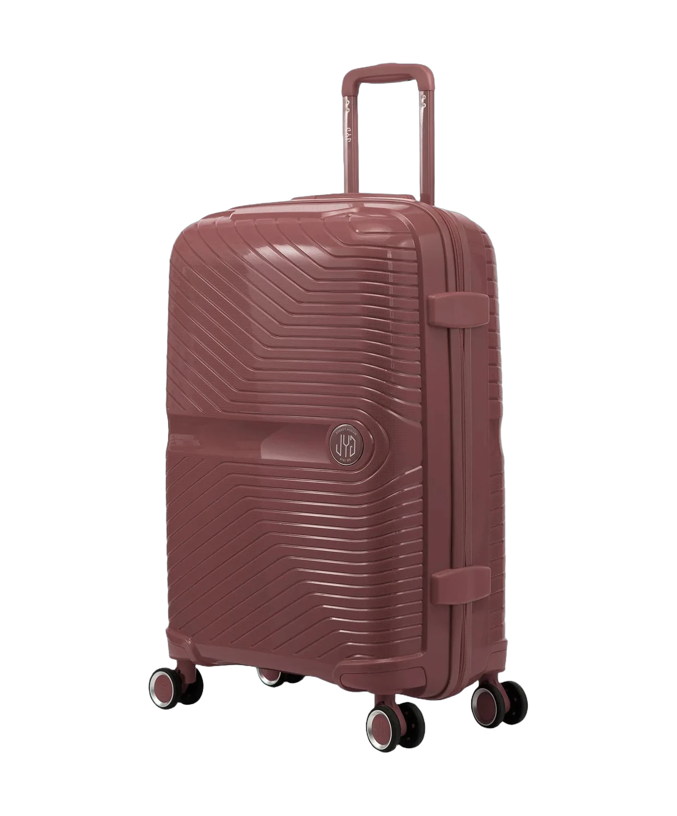 Valise cabine Signature GYL rose gold vue trois quarts
