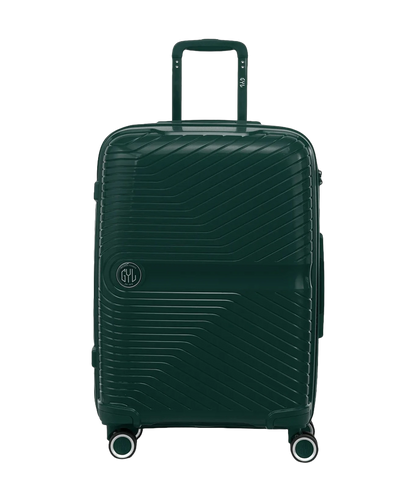 Valise cabine Signature GYL sapin vue de face avec logo