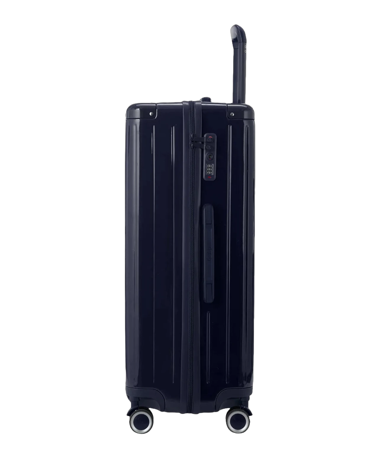 Valise rigide Intemporelle soute marine vue trois quarts GYL