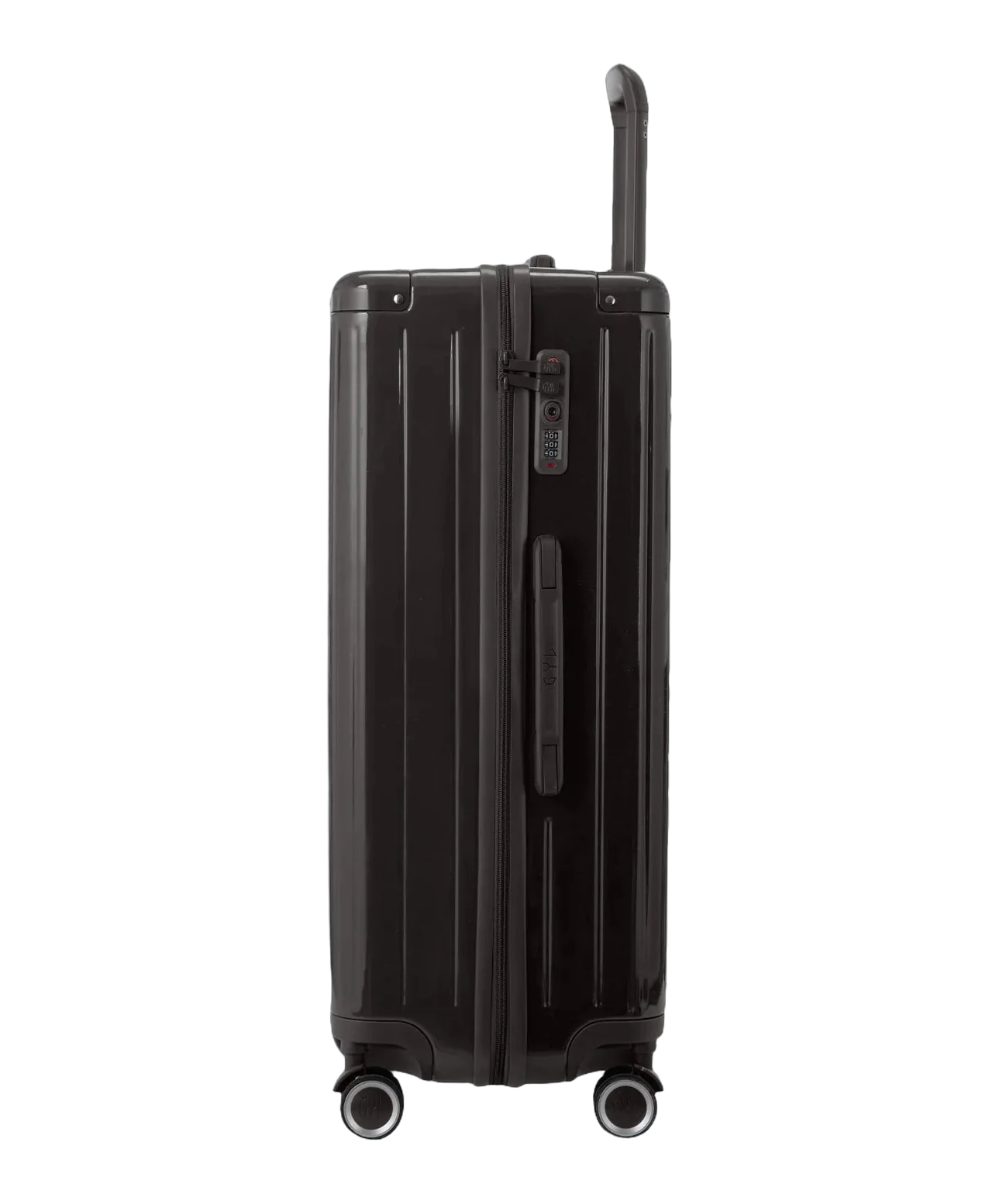 Valise rigide Intemporelle soute noir vue trois quarts GYL
