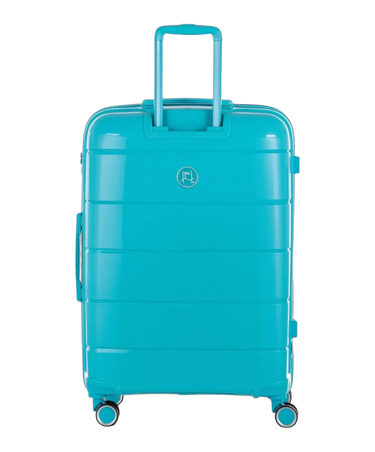 Valise moyenne Citadine GYL menthe vue de dos avec trolley deploye