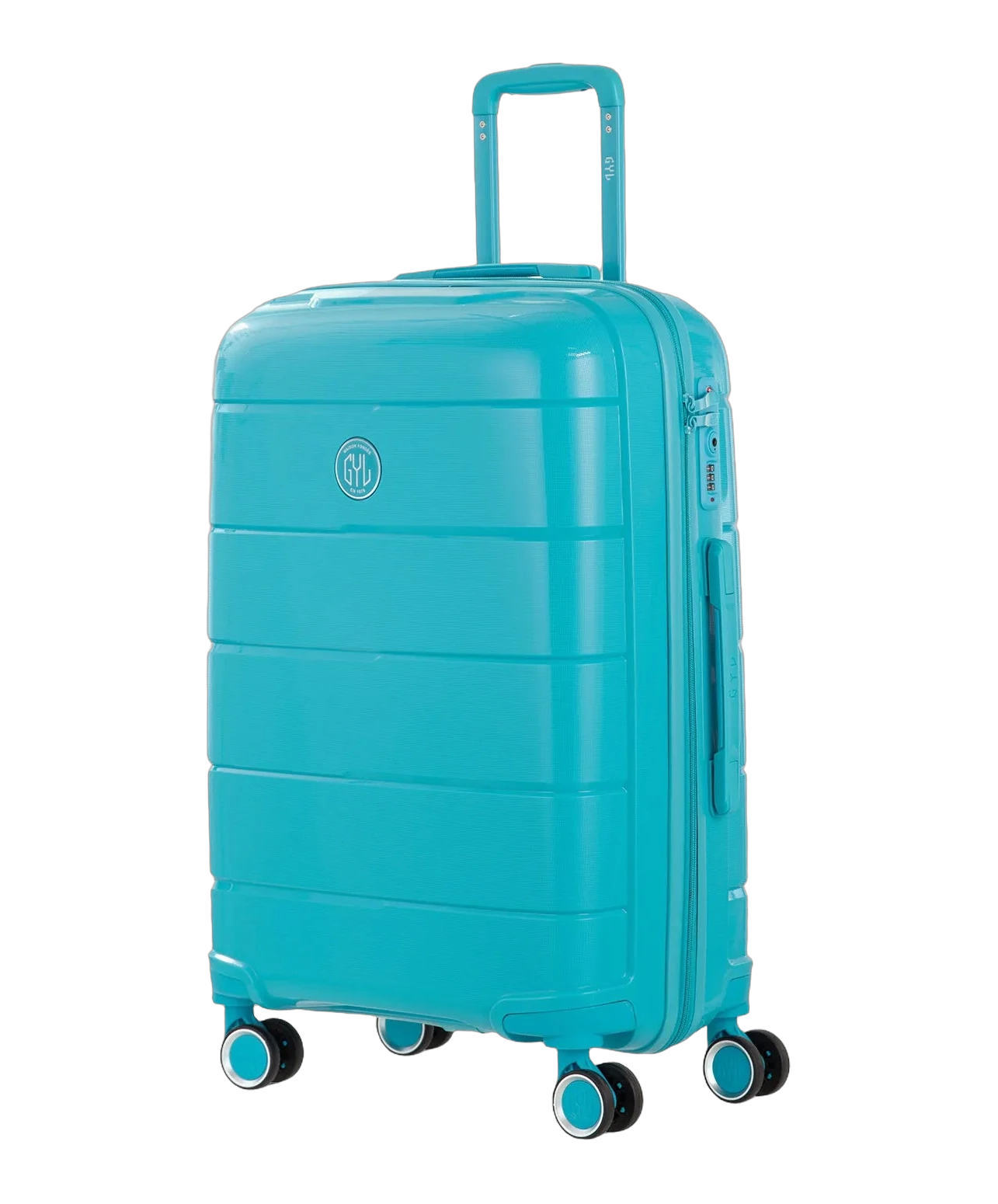 Valise moyenne Citadine GYL menthe vue trois quarts