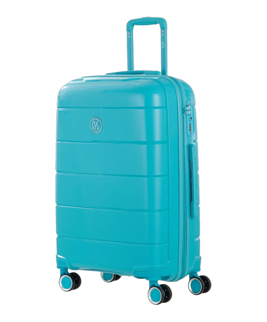 Valise moyenne Citadine GYL menthe vue trois quarts