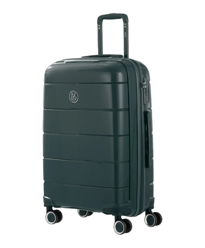Valise moyenne Citadine GYL sapin vue trois quarts