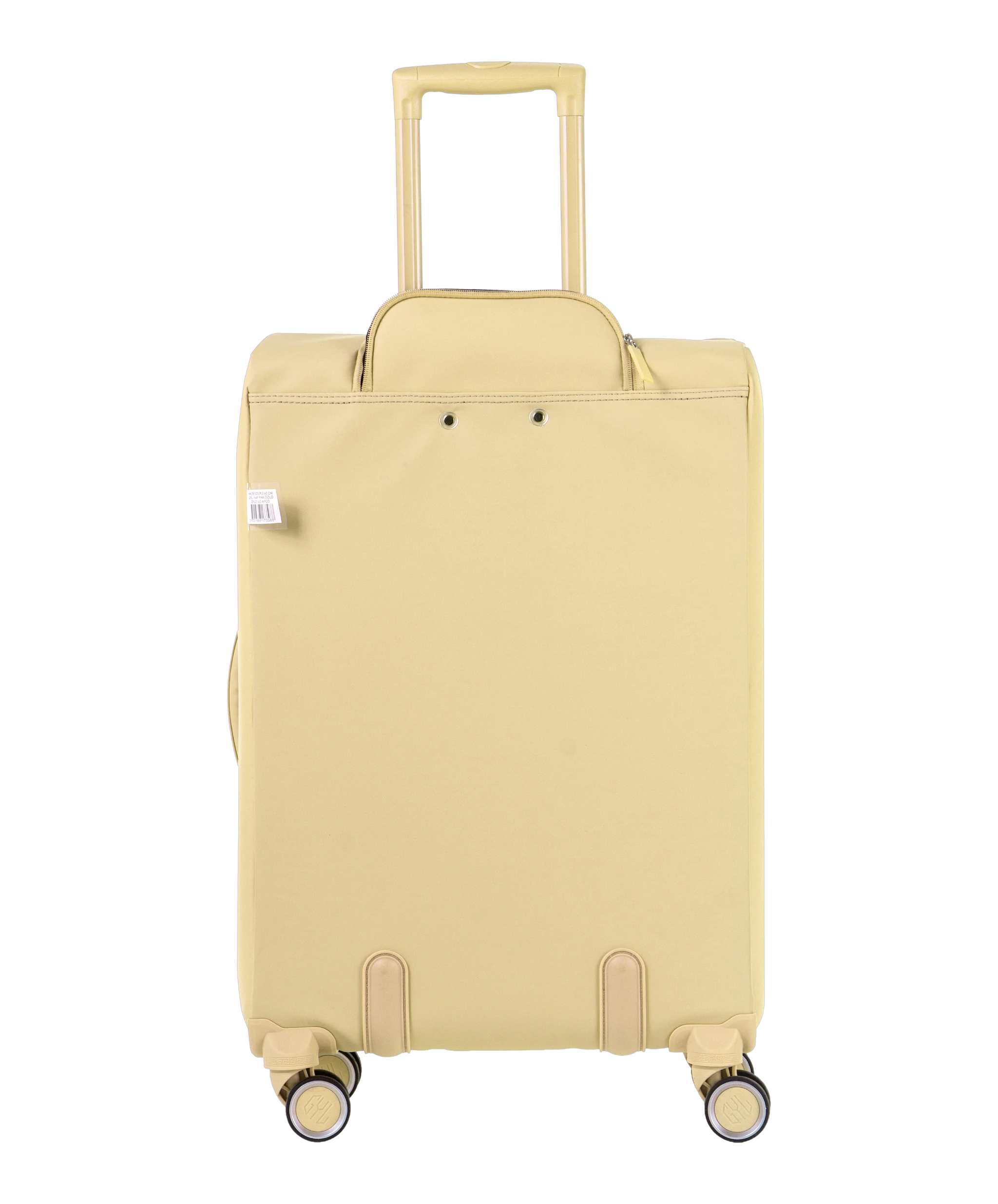 Valise Evasion GYL souple semaine 65 cm coloris champagne vue arriere