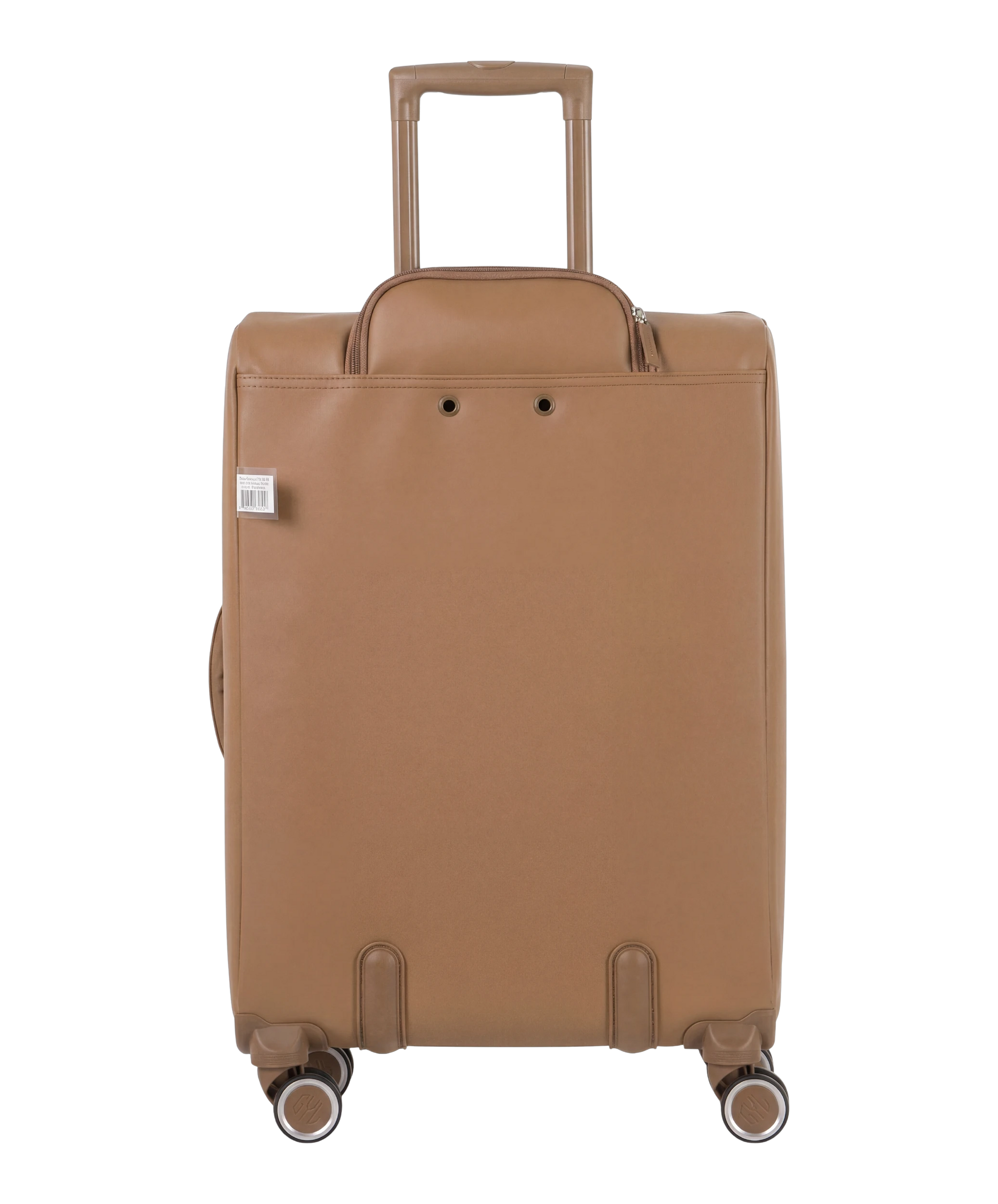 Valise Evasion GYL souple semaine 65 cm coloris moca vue arriere