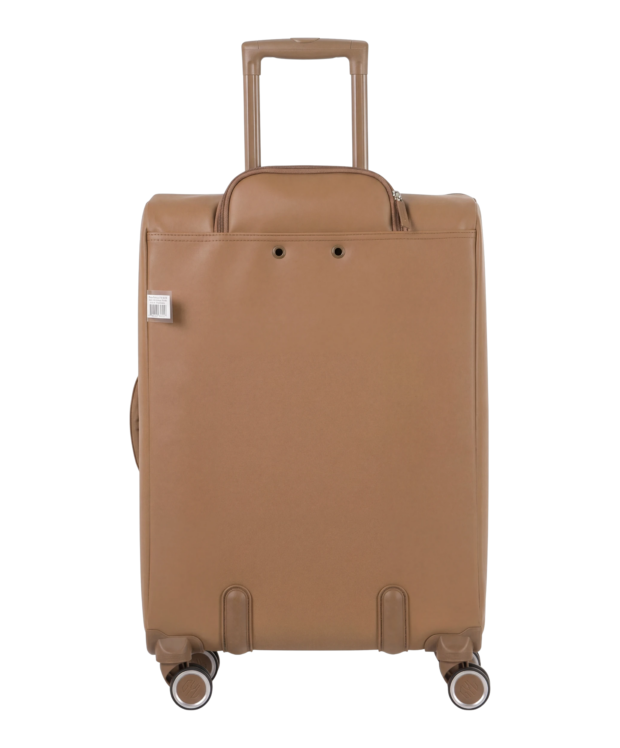 Valise Evasion GYL souple semaine 65 cm coloris moca vue arriere