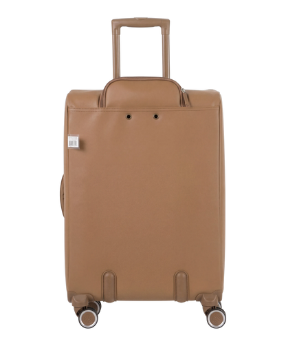 Valise Evasion GYL souple semaine 65 cm coloris moca vue arriere