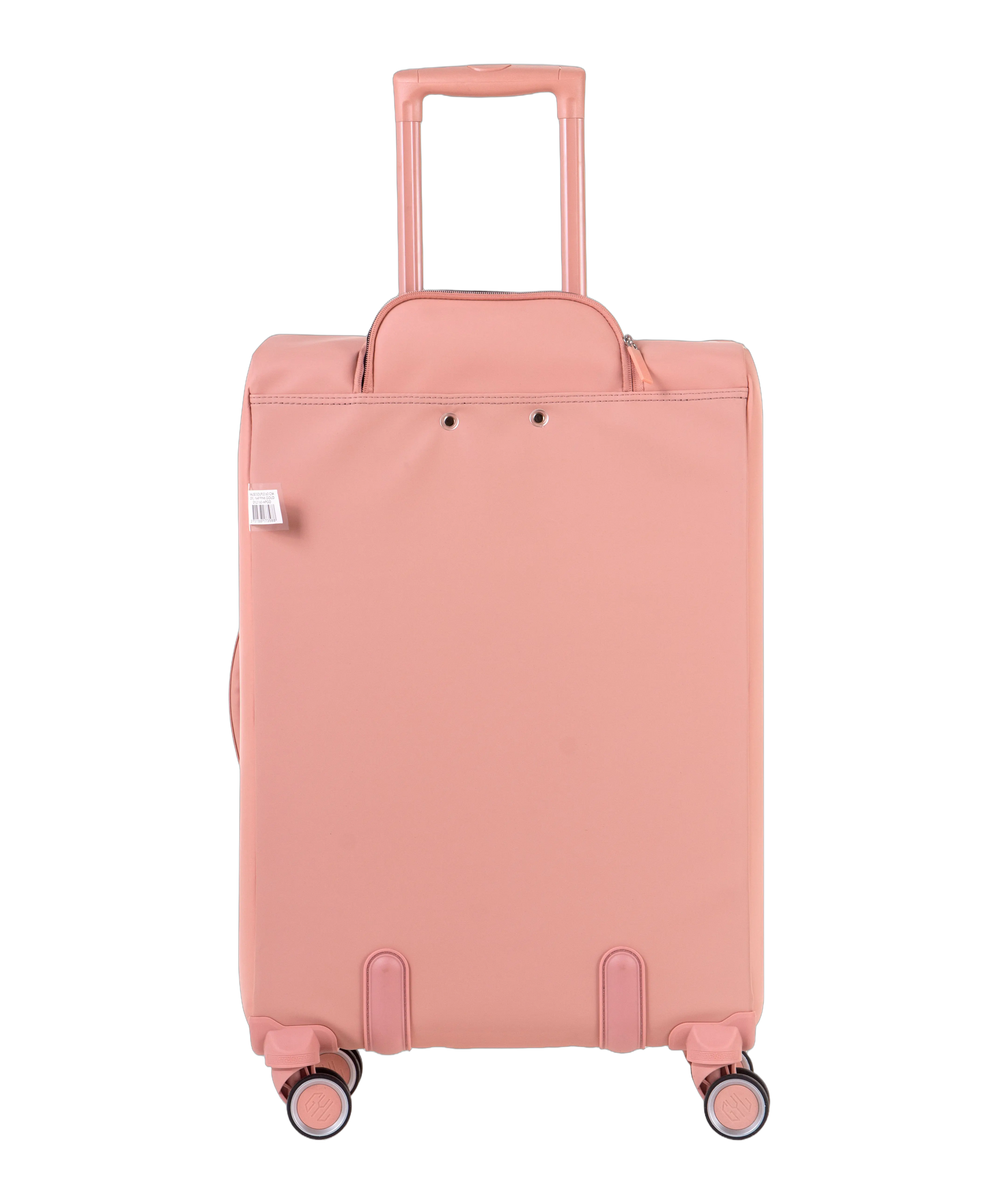 Valise Evasion GYL souple semaine 65 cm coloris rose gold vue arriere