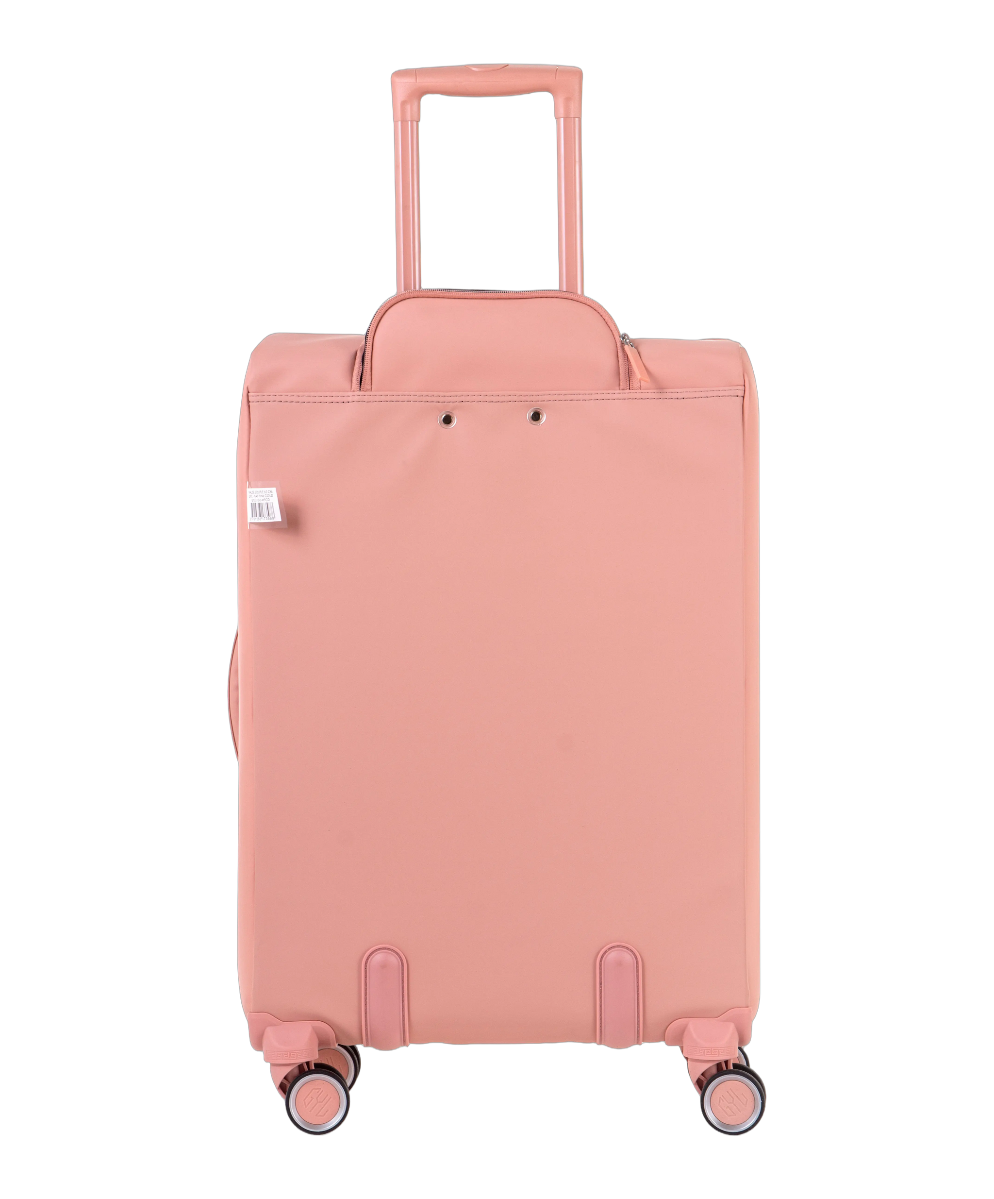 Valise Evasion GYL souple semaine 65 cm coloris rose gold vue arriere