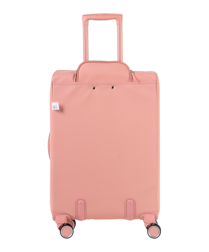 Valise Evasion GYL souple semaine 65 cm coloris rose gold vue arriere