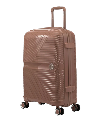 Valise moyenne Signature GYL champagne vue trois quarts