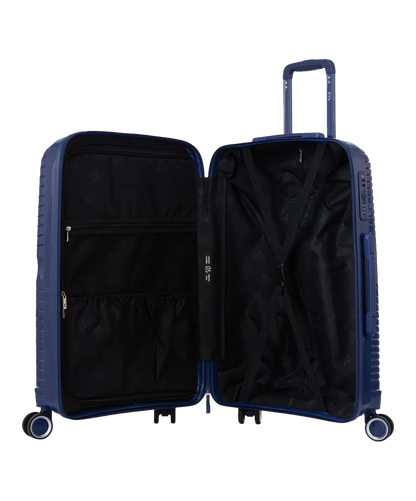 Valise moyenne Signature GYL marine interieur ouvert