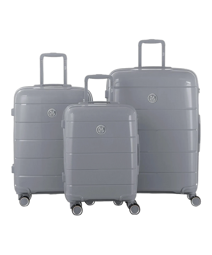 Set de 3 valises Citadine GYL argent photo du set face avant