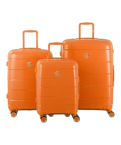 Set de 3 valises Citadine GYL orange photo du set face avant