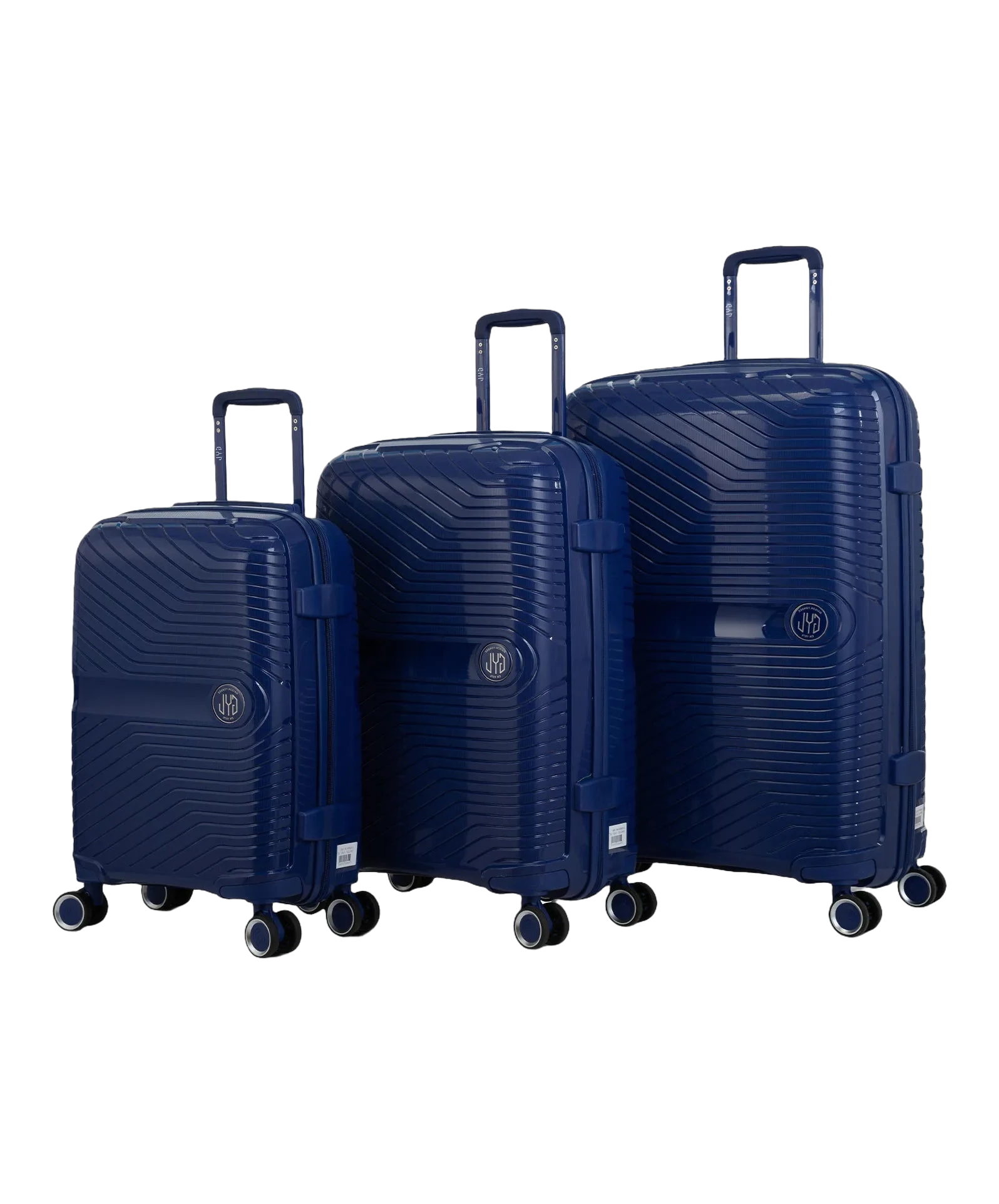 Set de 3 valises Signature GYL marine photo du set face avant