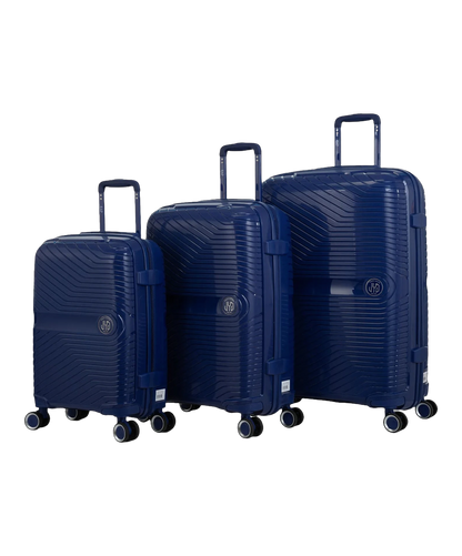 Set de 3 valises Signature GYL marine photo du set face avant