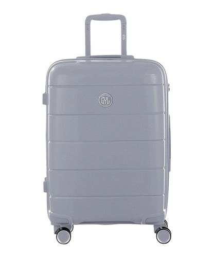 Valise soute Citadine GYL argent vue de face avec logo