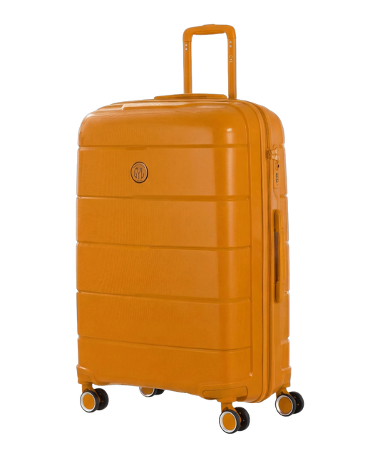 Valise soute Citadine GYL jaune fonce vue trois quarts