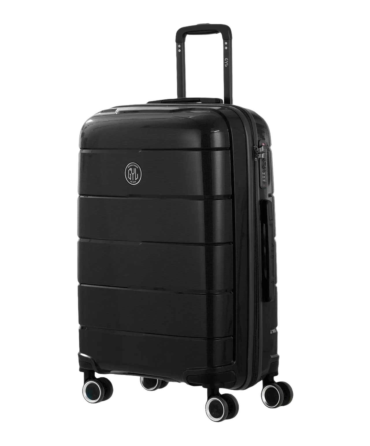 Valise soute Citadine GYL noir vue trois quarts