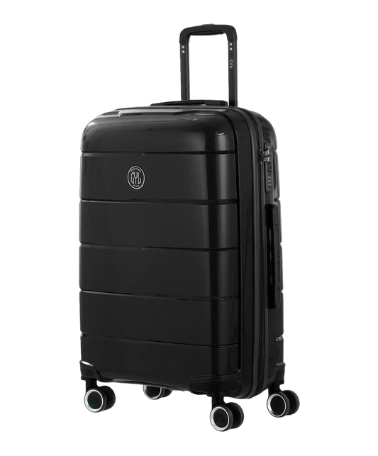 Valise soute Citadine GYL noir vue trois quarts