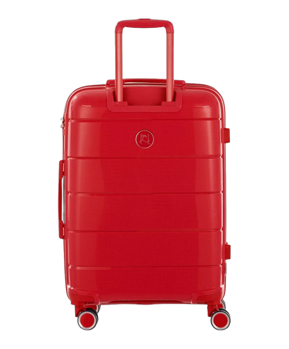 Valise soute Citadine GYL rouge vue de dos avec trolley