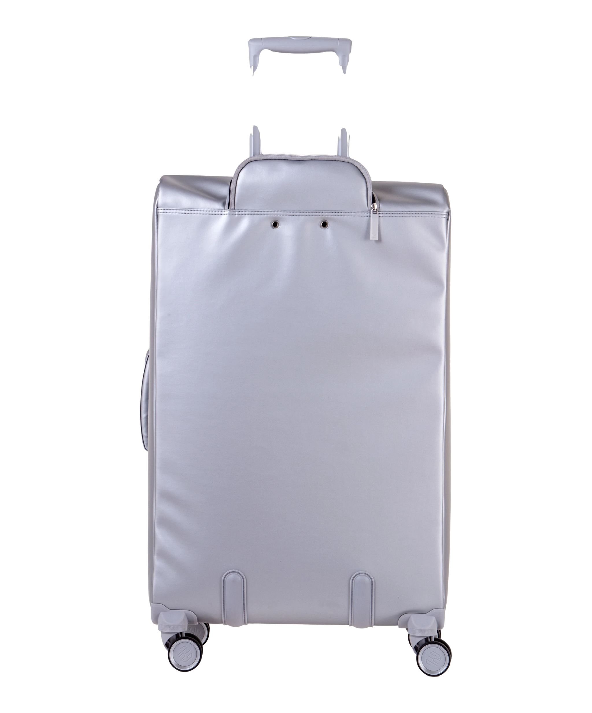 Valise Evasion GYL souple soute 75 cm coloris argent vue arriere