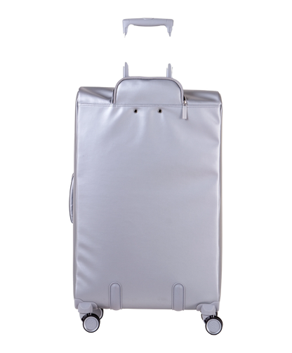 Valise Evasion GYL souple soute 75 cm coloris argent vue arriere