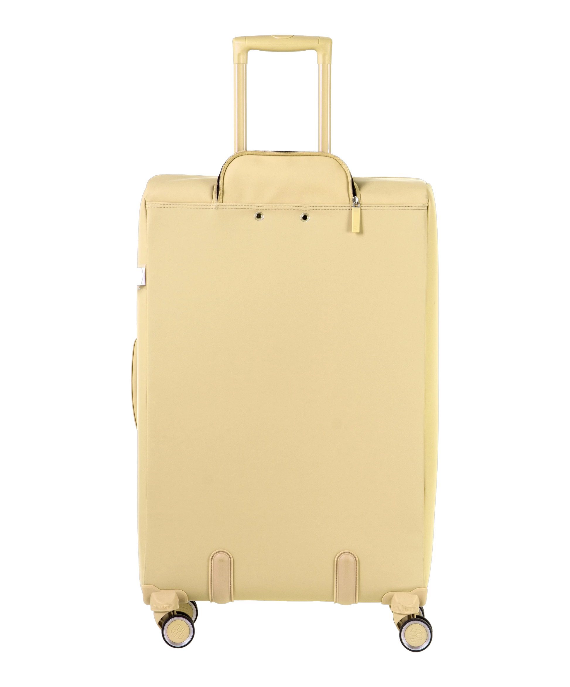 Valise Evasion GYL souple soute 75 cm coloris champagne vue arriere