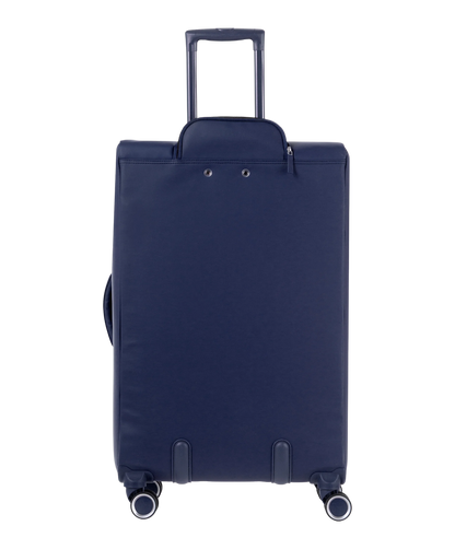 Valise Evasion GYL souple soute 75 cm coloris marine vue arriere