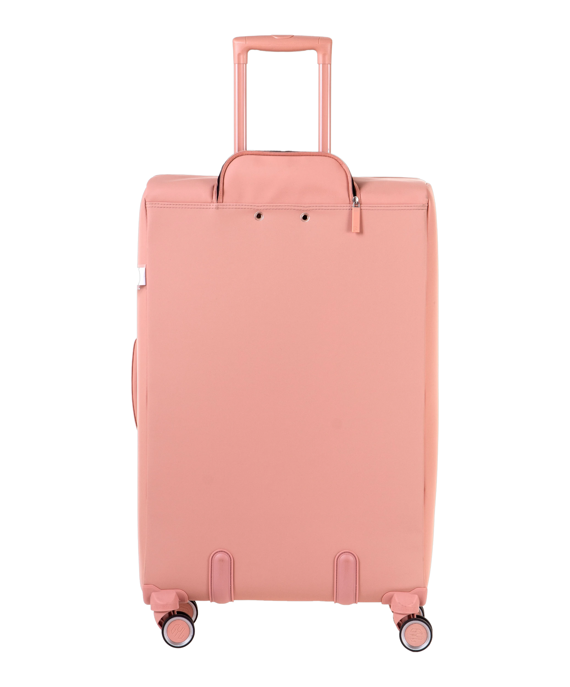Valise Evasion GYL souple soute 75 cm coloris rose-gold vue arriere