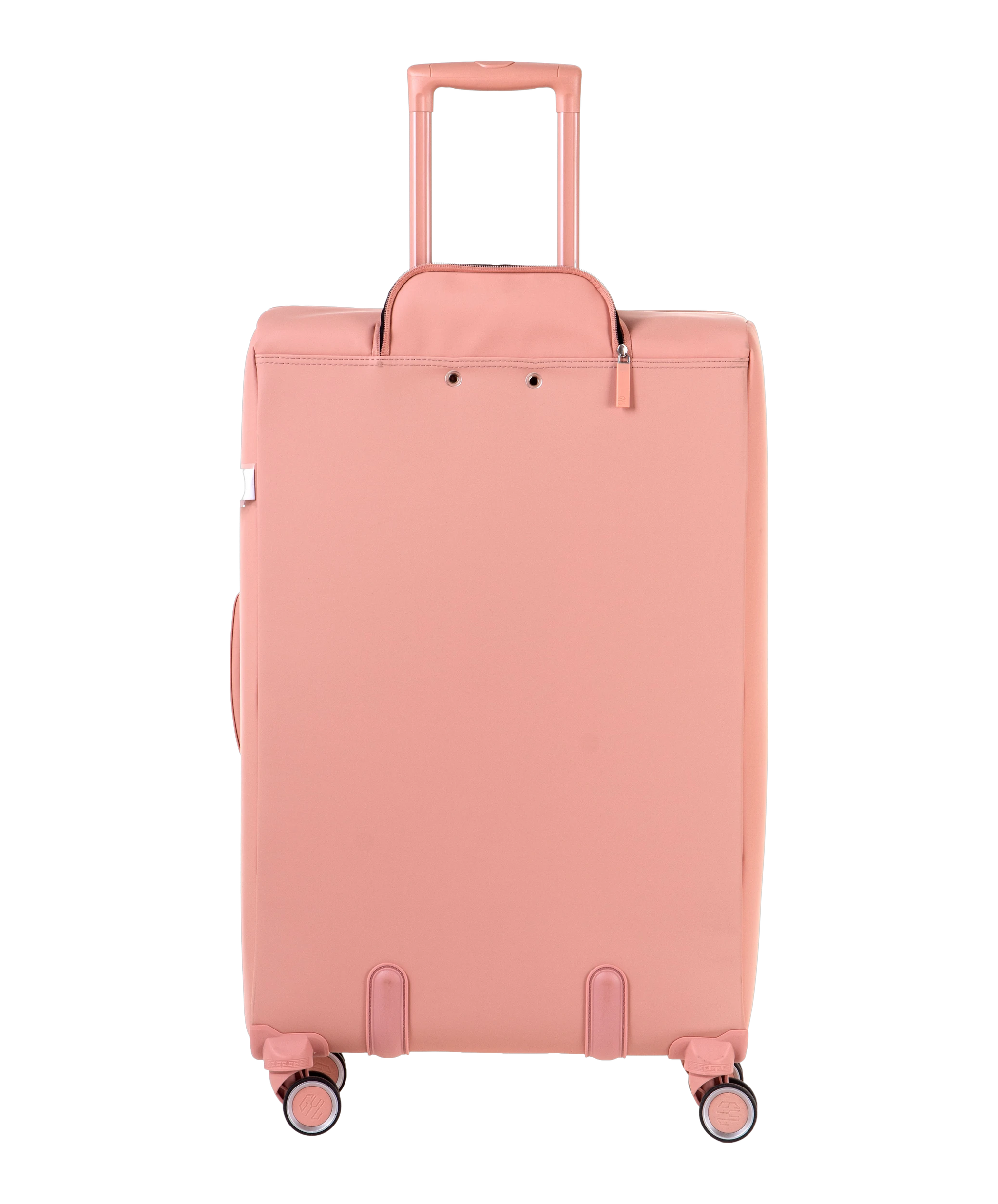 Valise Evasion GYL souple soute 75 cm coloris rose-gold vue arriere