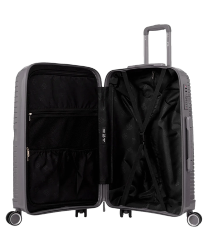 Valise soute Signature GYL argent interieur ouvert