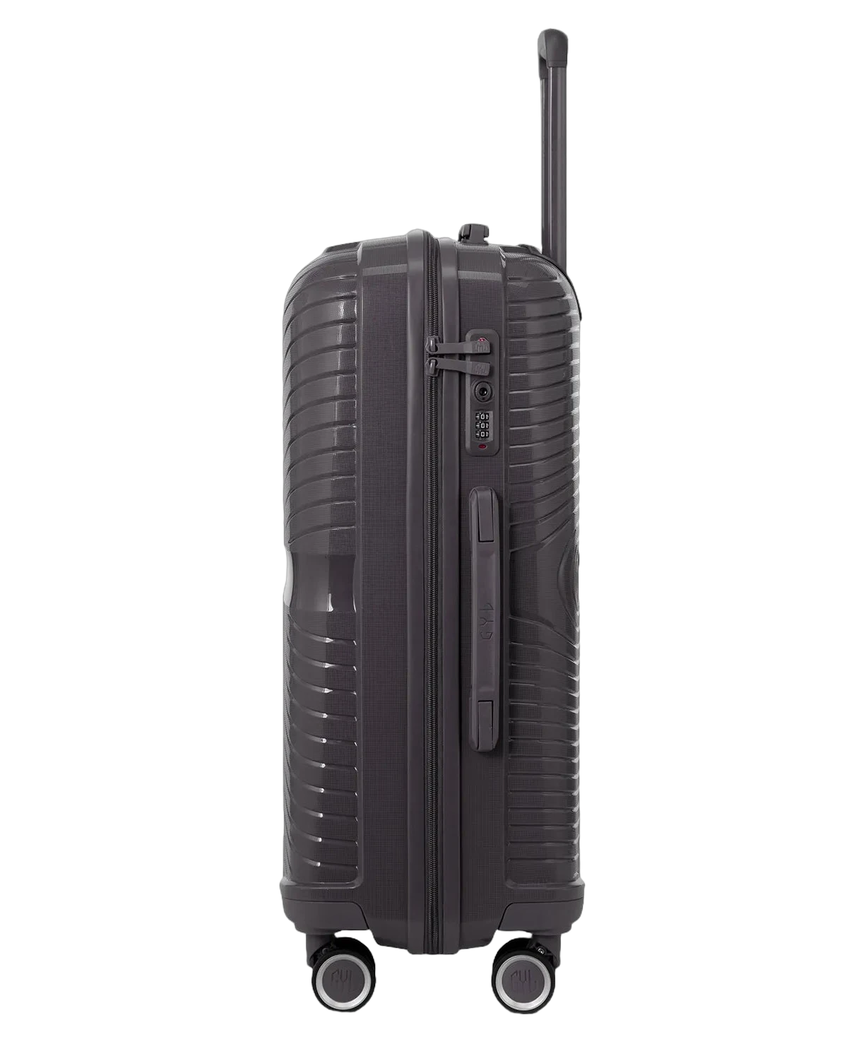 Valise soute Signature GYL argent profil avec serrure TSA